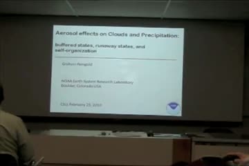 Aerosol effects on Clouds and Precipitation: Buffered states, runaway states, and self-organization