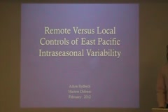Remote Versus Local Controls of East Pacific Intraseasonal Variability
