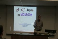 gZ + Cp T + L q and  the MONSOON