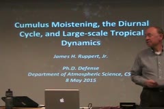 Cumulus Moistening, the Diurnal Cycle, and Large-Scale Tropical Dynamics