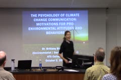 The Psychology of Climate Change Communication:  Motivations for Pro-Environmental Attitudes and Behaviors