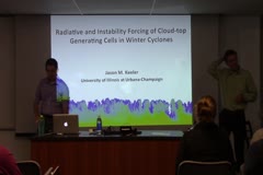 Radiative and Instability Forcing of Cloud-top Generating Cells in Winter Cyclones
