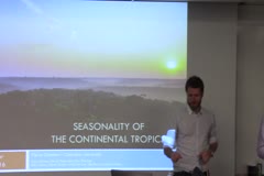 Biosphere-atmosphere interactions and seasonality in the continental Tropics