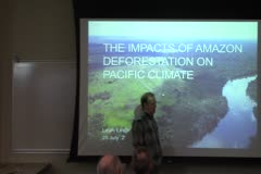 The Impacts of Amazon Deforestation on Pacific Climate