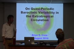 On Quasi-Periodic Baroclinic Variability in Extratropical Circulation