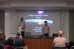 Energetic constraints on global climate