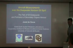 Aircraft Measurements over the Deepwater Horizon Oil Spill: The Fate of Oil Compounds and Formation of Secondary Organic Aerosol