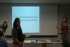 Latent Heating and Cloud Processes in Warm Fronts