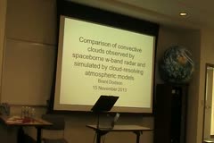 Comparison of Convective Clouds Observed by Spaceborne W-Band Radar and Simulated by Cloud-Resolving Atmospheric Models