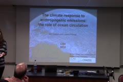 The Climate's Response to Anthropogenic Emissions: The Role of Ocean Circulation