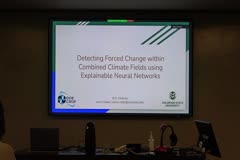 Detection of Forced Change Within Combined Climate Fields Using Explainable Neural Networks