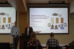  Conditions leading to extrinsic and intrinsic ecosystem change across large ensembles of climate futures