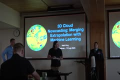 3D Cloud Nowcasting: Merging Extrapolation With Machine Learning