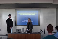 Characterizing Evolution of Biomass Burning Smoke Using Dual-View Geostationary Satellite Retrievals