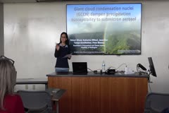  Giant Cloud Condensation Nuclei (GCCN) Dampen Precipitation Susceptibility to Submicron Aerosol